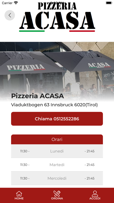 Pizzeria A Casa screenshot 2