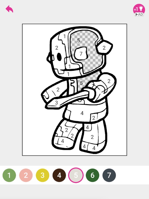 MineColor: Craft Coloring Bookのおすすめ画像2