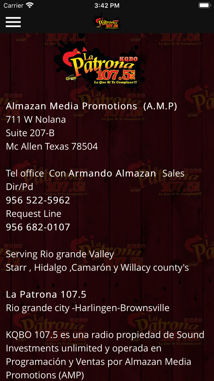 La Patrona 107.5