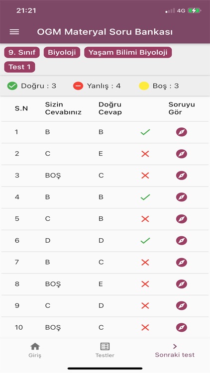 OGM Materyal Soru Bankası