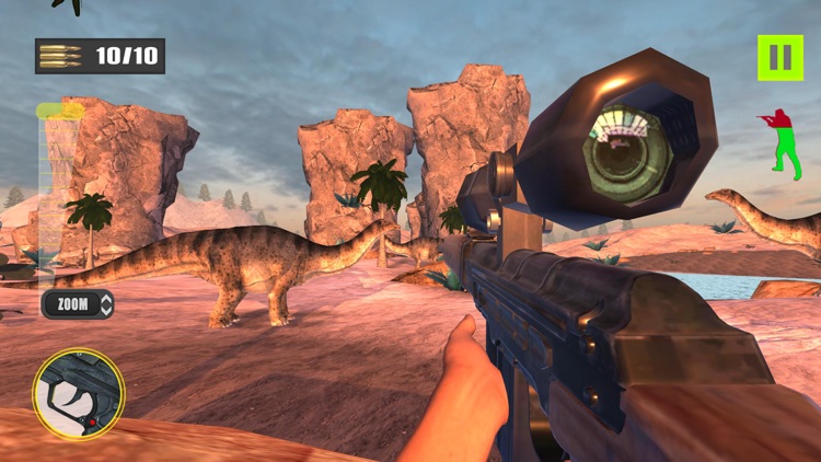 Dino Hunter Sniper Gun Shooter screenshot-3