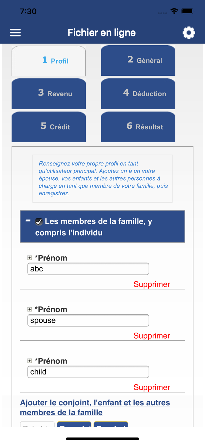 Déclaration dimpôt du Québec