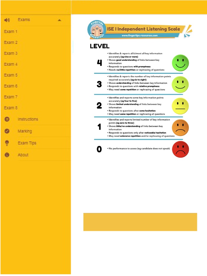 ISE I Listening 2
