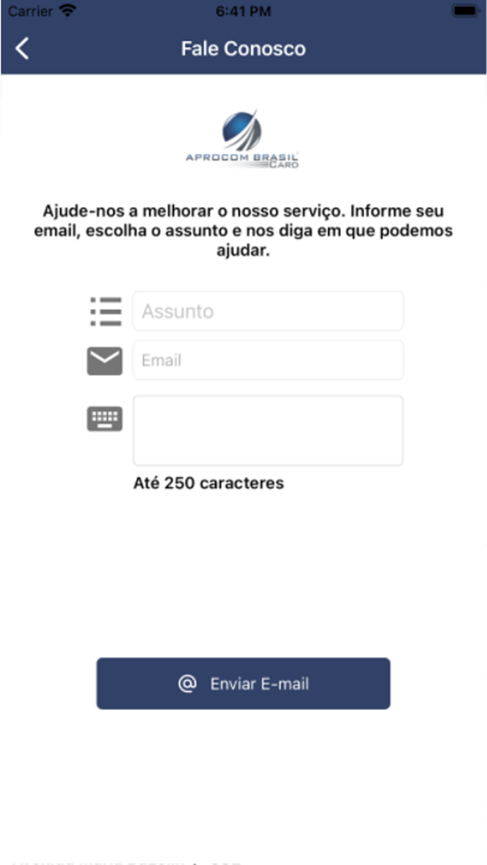 Cartão Aprocom Brasil Card