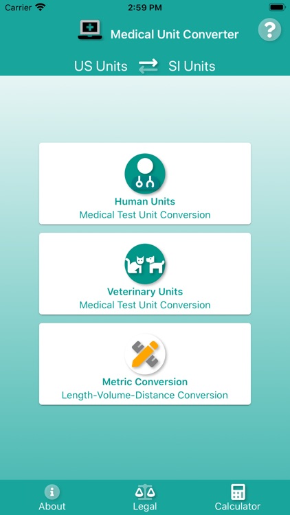 Medical Unit Converter By Namram Inc