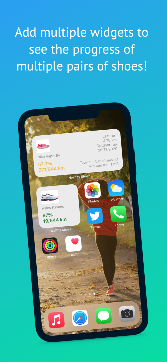 Healthy Shoes Widget