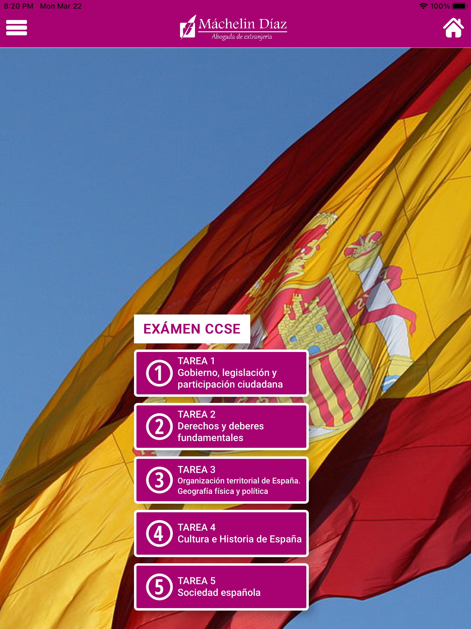 Prueba CCSE Test Nacionalidad screenshot 3