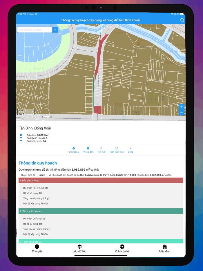 Quy hoạch xây dựng Bình Phước