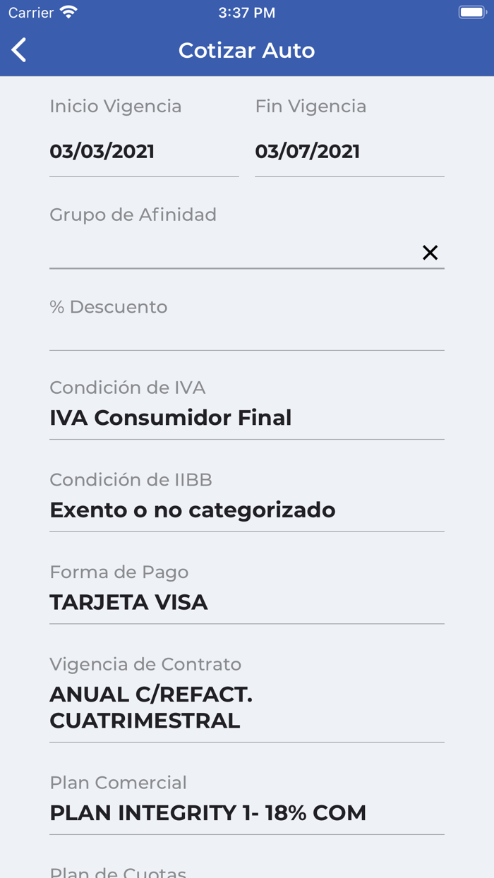 Integrity Net Mobile PAS