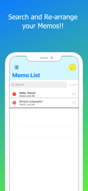 Simple Notepads - Memo, Diary(圖3)-速報App