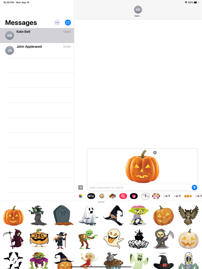 Horror Emojis halloween