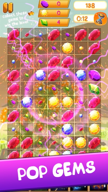 Birds: Candy Jewels Gems Match