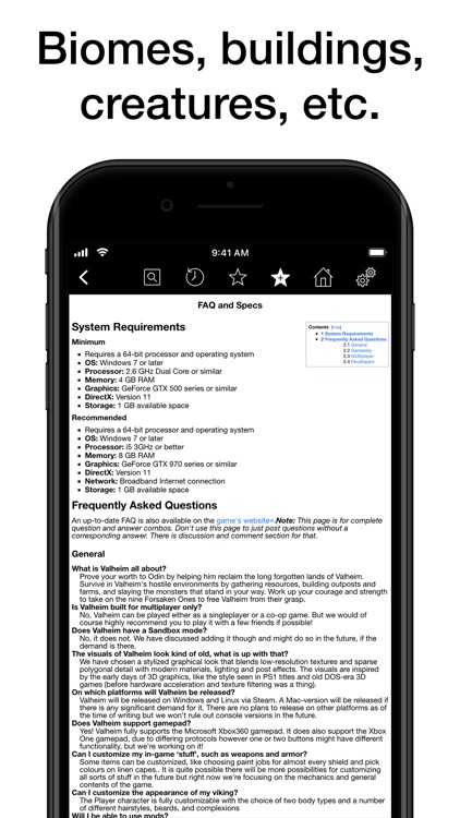 Pocket Wiki for Valheim screenshot-3