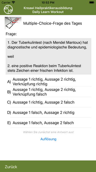 How to cancel & delete Heilpraktikerausbildung Daily Learning from iphone & ipad 2