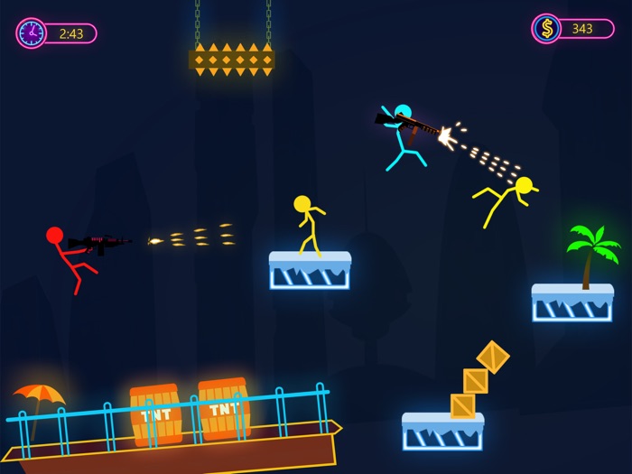 Stick Fight Survival Game