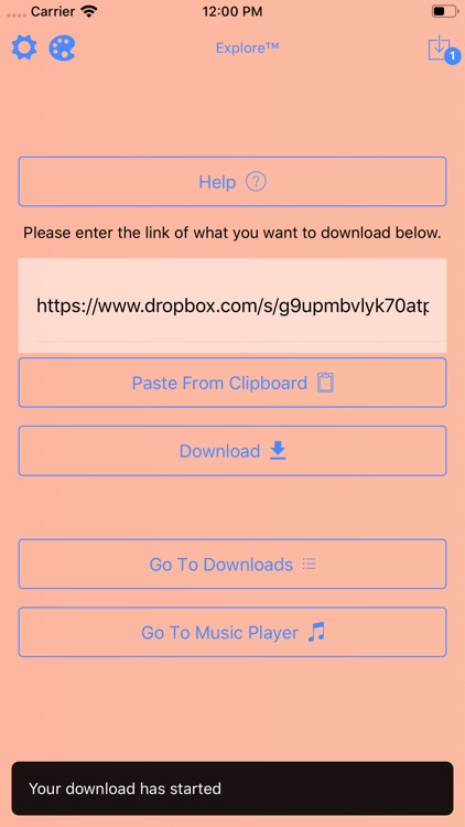 Explore: Save with Link