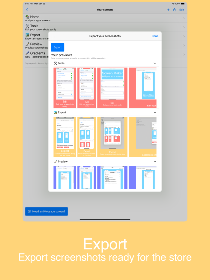 Screen Maker - App Screenshots
