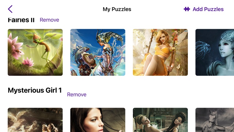 Jigsaw Puzzles Mysterious Girl screenshot-4