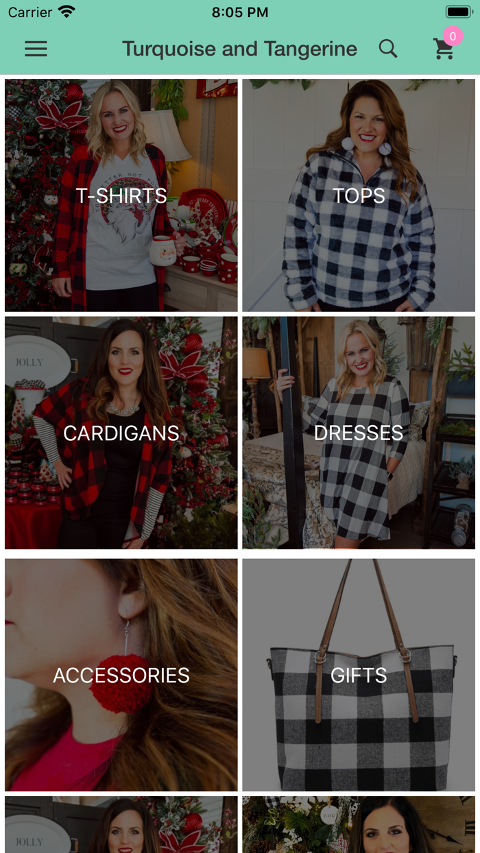 Turquoise and Tangerine