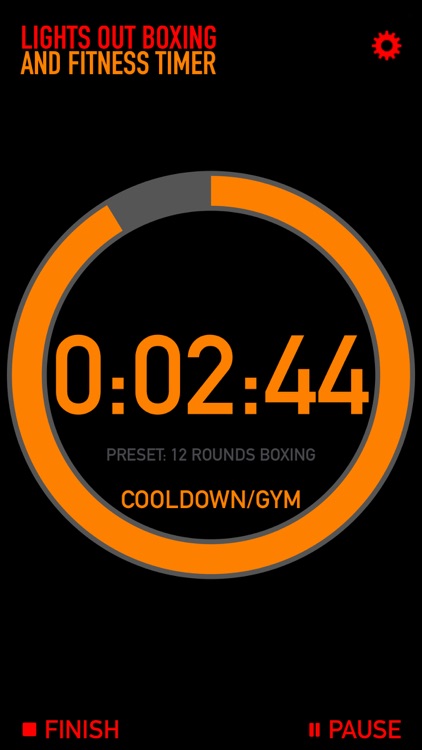 Lights Out Boxing Timer screenshot-4