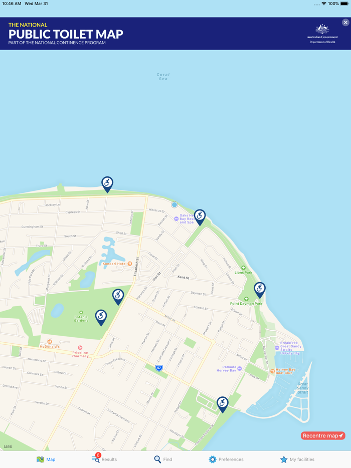 National Public Toilet Map