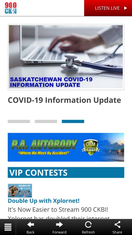 900 CKBI Saskatchewan