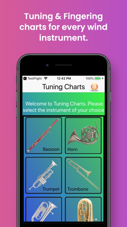 Fingering & Tuning Charts