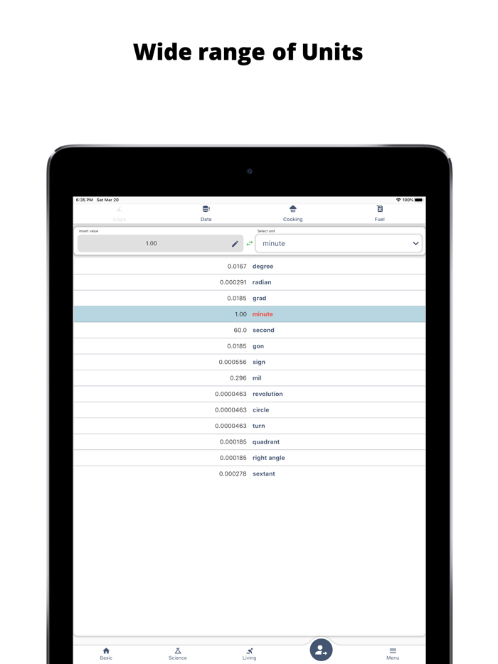 CalCon Unit Converter