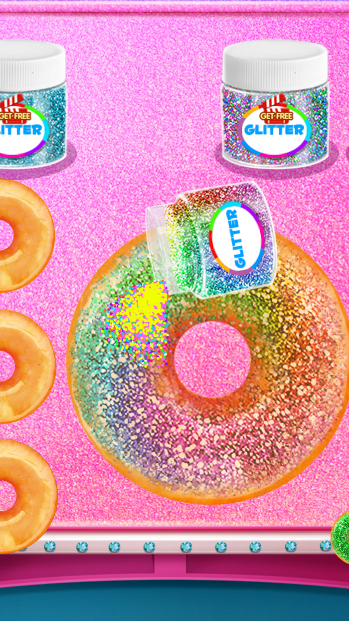 Glitter Donut - Sparkly Food