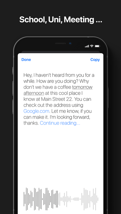 Textify - Turn voice messages into text Screenshot 2