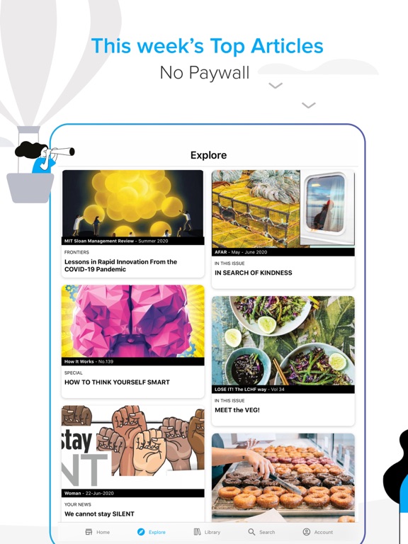 ZINIO - Magazine Newsstand iPad app afbeelding 2