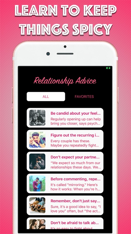 Relationship Advice & Tips