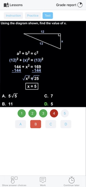 ACT ® Math Prep(圖4)-速報App