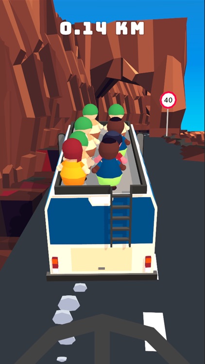 Insane Line: bus driving games screenshot-3