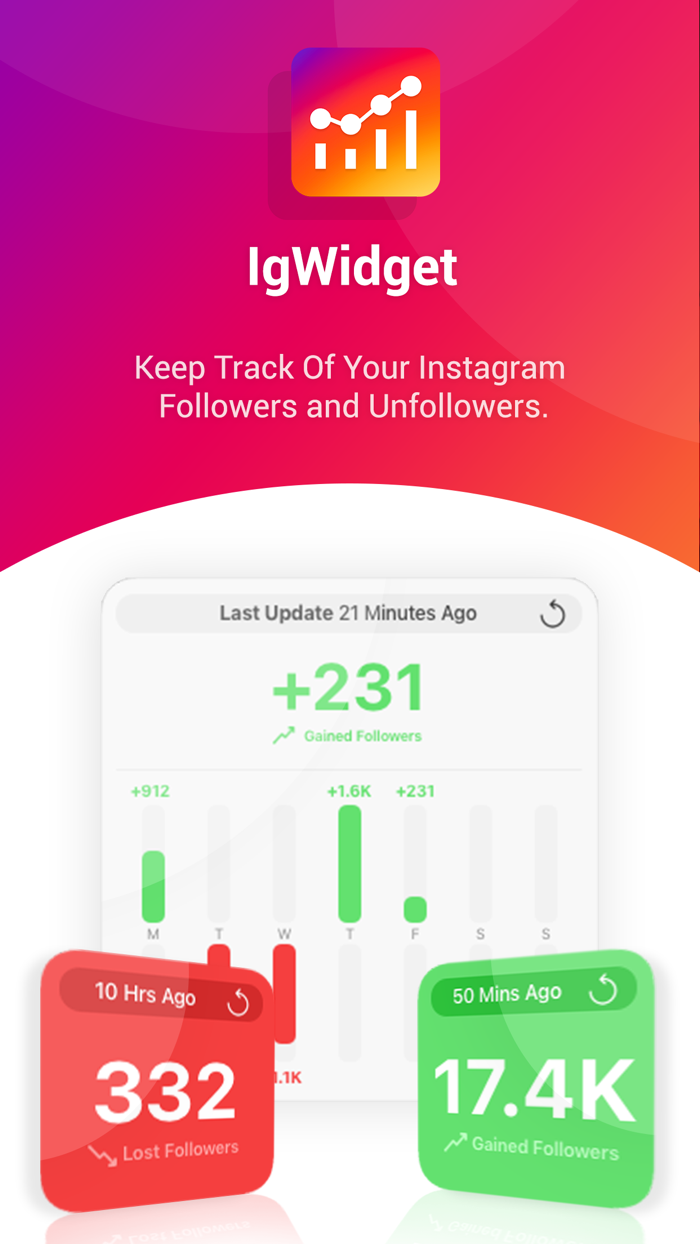 IgWidget - Followers Tracker
