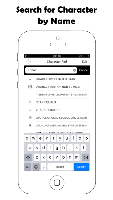 特殊文字記号 ユニコードキーボード Unicode入力法 Iphoneアプリ Applion