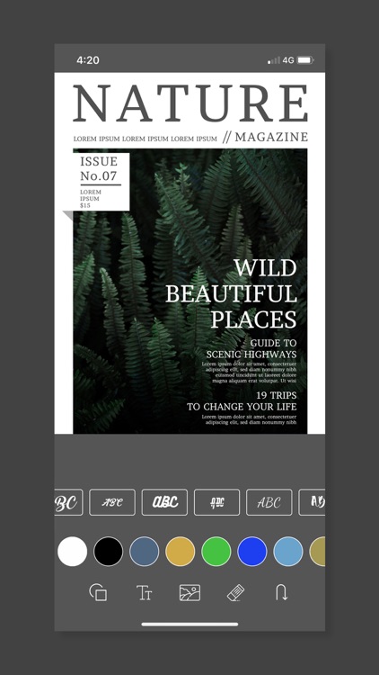 Magazine Mockup Design Maker