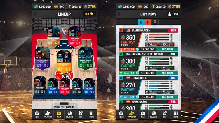 Basketball Fantasy Manager New screenshot-8