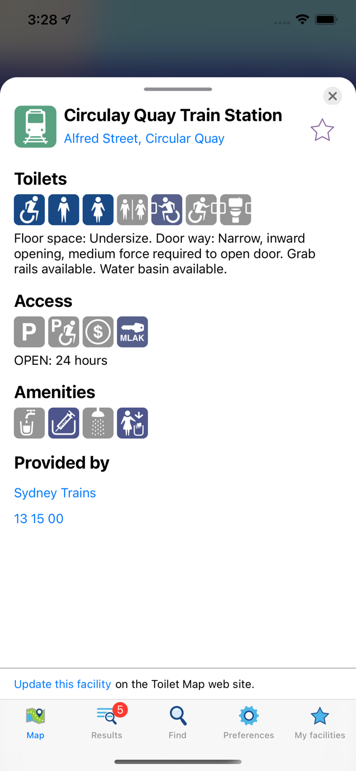 National Public Toilet Map