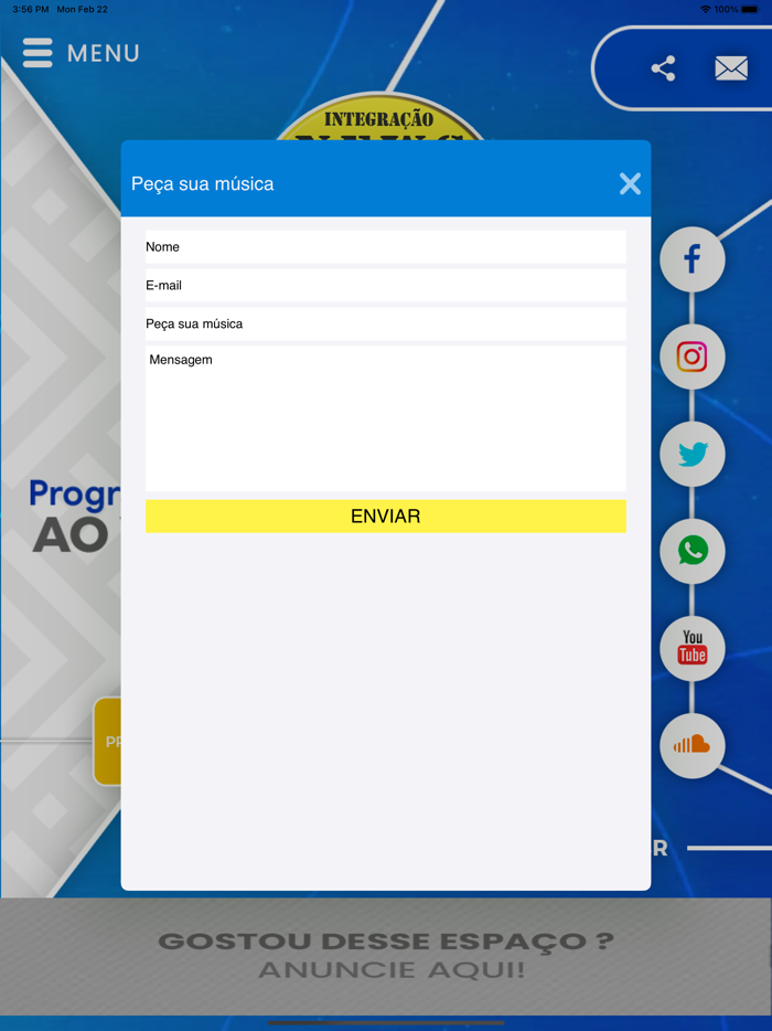 Integração News FM.