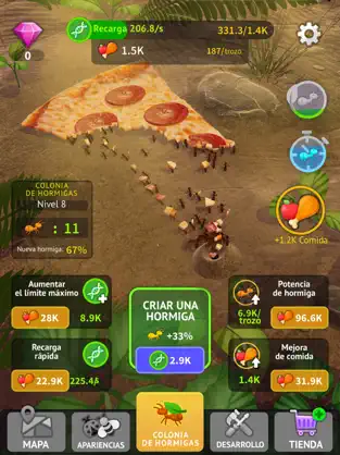 Screenshot 2 Little Ant Colony - Idle Game iphone