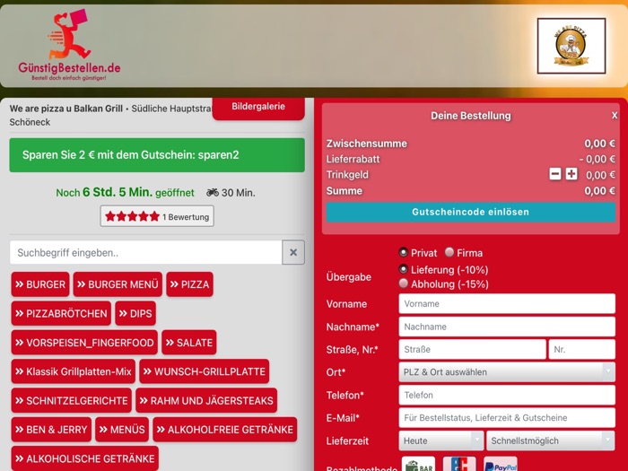 We are Pizza - Balkan Grill