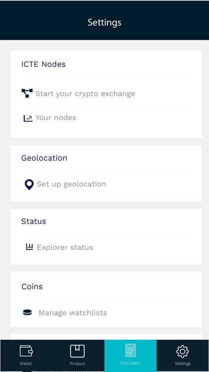 ICTE Wallet screenshot-6