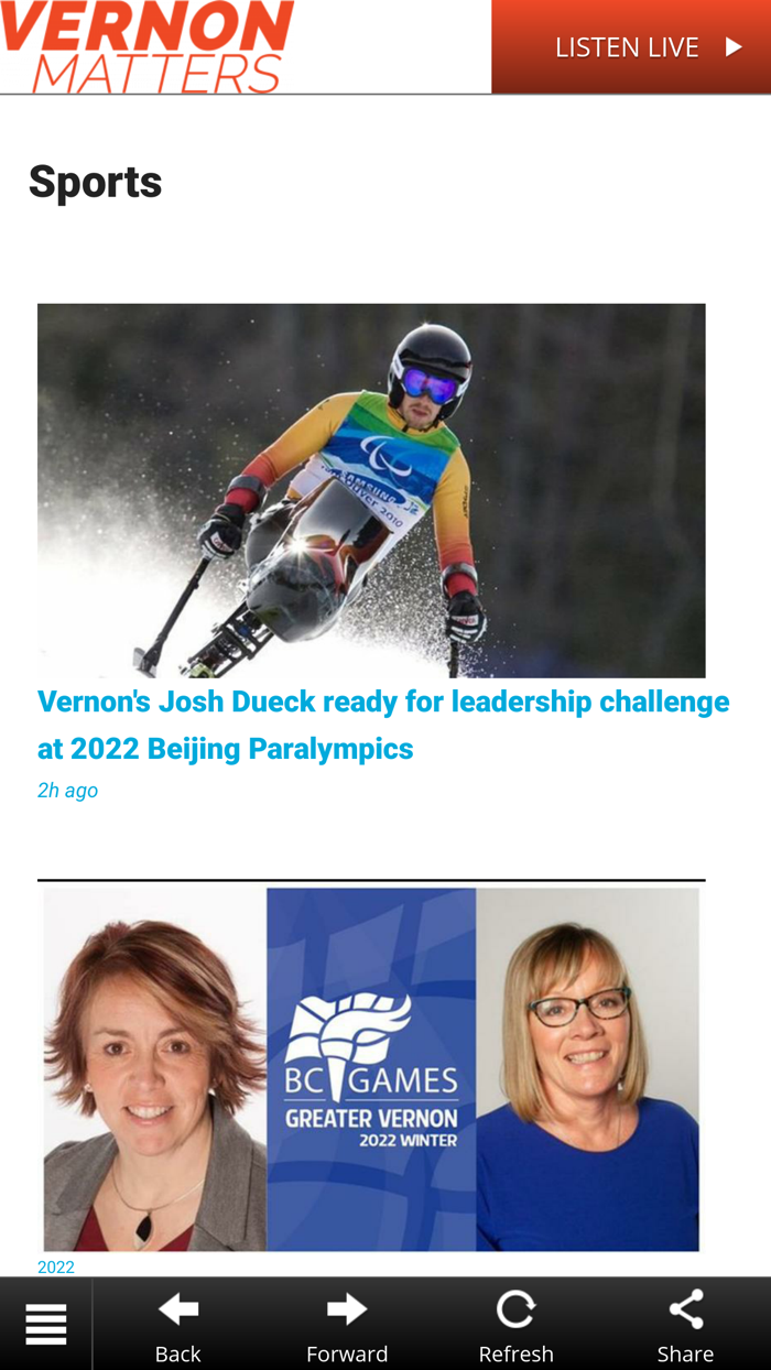 107.5 Beach Radio Vernon