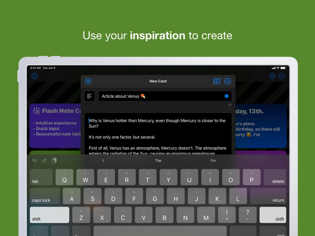 ‎Flash Note Cards Screenshot