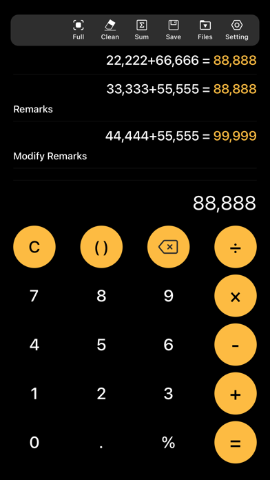 Calculator Pro - Memory,Easy screenshot 2