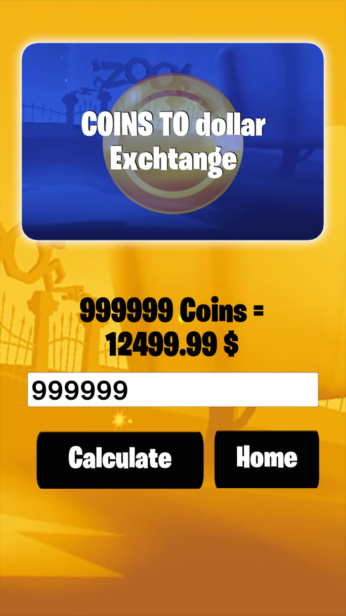 Zooba Quiz  Calcul For coins