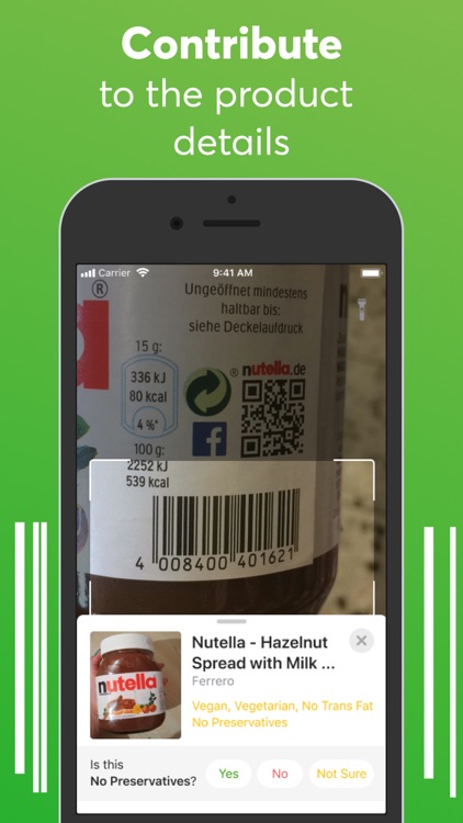 Food scanner: gluten, allergen screenshot-4