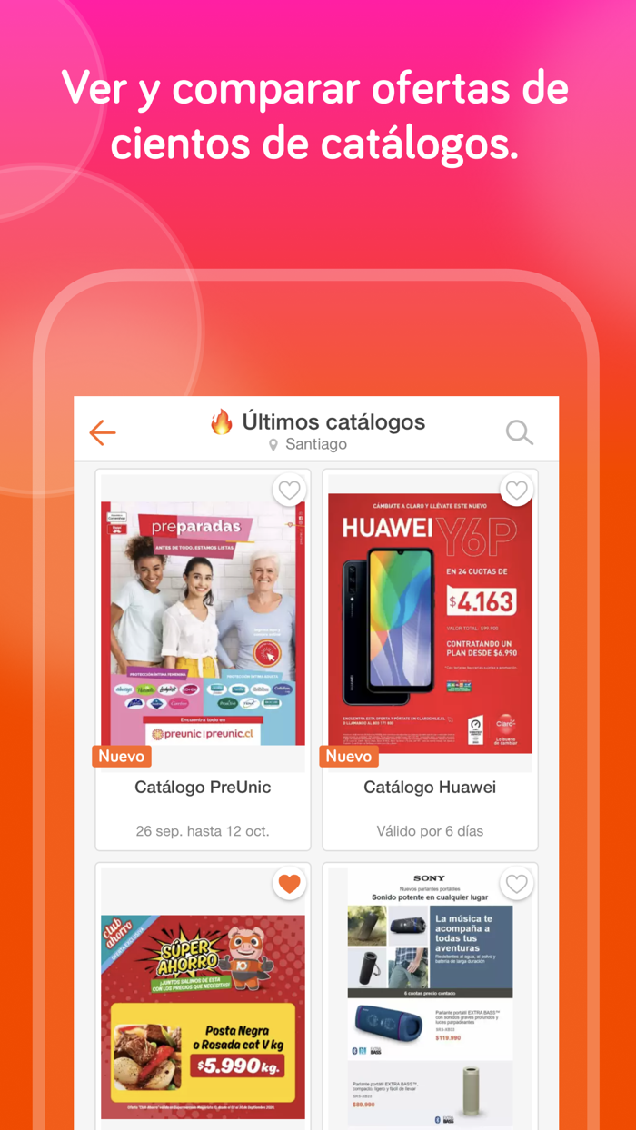 Catálogos y ofertas de Chile