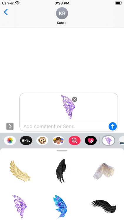 Wings-stickers